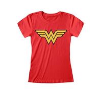 s Wonder Woman - Logo Re - XL - Womens - New fitted t-shirt - U777z
