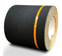 S&X Anti-Slip Tape 15cm x 18.3m Heavy Duty Grip Tape with Reflective Strip, Outdoor Non Slip Strips for Steps, Ramps, Decks Non Skid Safety Stair Treads, Waterproof, Long-Lasting