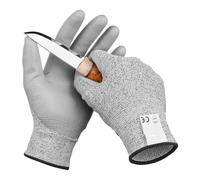 S-XL Cut Resistant Gloves Level 5 Protection For Kitchen, Upgrade Safety Anti Cutting Gloves For Meat Cutting, Wood Carving, Mandolin Slicing And More, 1 Pair