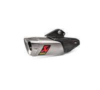 Akrapovic Line Titanium Yzf-r1 20 Ref:s-y10so18-haplt Not Homologated Slip On Muffler Black,Silver Not Homologated unisex