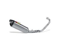 Akrapovic Slip-On Racing Line Titanium Exhaust System, silver
