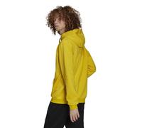 (S, Yellow/Black) Adidas Mens Entrada 22 Cotton Blend Pullover Hoodie