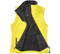 (S, Yellow/Black) Result Womens/Ladies Softshell Body Warmer