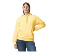 (S, Yellow Haze) Gildan Unisex Adult Softstyle Fleece Midweight Hoodie