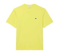 Lacoste Mens Cotton T-Shirt - Yellow - S - Yellow - 100% Cotton
