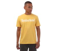 (S, Yellow) Timberland Mens Northwood Wordmark T-Shirt