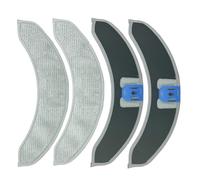 S YTALAND 4 Pack Reusable Microfiber Mop Pads for i-Robot Roomba Combo j7+, j9+