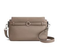 S-ZONE Medium Pebbled Leather Crossbody Shoulder Bag for Women Handbag Purse with Adjustable Strap