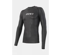 S Zone3 Mens Long Sleeve Neoprene Swimming Base Layer Black Size