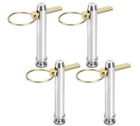 S07070200 Cat 1 Top Link Pin Hitch Accessories, 4 Pack, Replace 195589m1, ac339942 for Category 1 Tractors, 5-1/2, 3/4"