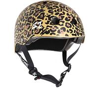S1 Lifer Helmet for Skateboarding, BMX, and Roller Skating - EPS Fusion Foam, CPSC & ASTM Certified - Tan Leopard Matte Large (55.8 cm)