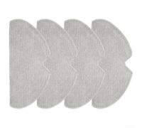 S10 Mop Pads, 4 Pack Microfiber Cleaning Towels for S10 PLUSs Robot Vacuum, Washable Wet Mop Refills, Pet Hair Floor Cleaning Accessories, Child Safe Hygienic Floor