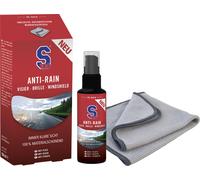 S100 Anti-Rain Visor Spray 100ml incl. Microfiber Cloth for Men