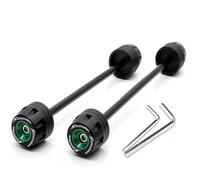 S1000RR S1000R S1000XR 2019-2022 Rear Front Axle Fork Crash Slider Motorbike Wheel Protector engine(Green)