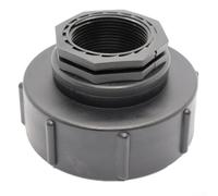 S100x8 IBC Adapter for Water Tank, Coarse Thread Compatible with DN 80 Taps, for Rainwater Collection (1.5inch)