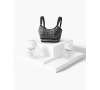 S12 Pro Bra Bundle: Double S12 Pro Wearable Breast Pump and DEX 4-in-1 pumping Bra | Size: 2XL