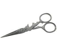 S127 Full Silver Rabbit Design Embroidery Scissors and Cross Stitch Sewing Sizes 9.5cm / 11cmFull Silver Embroidery Scissors and Cross Stitch Sewing Sizes 11cm Sandbros England Sandbros