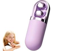 S13 Vibration Massage Bluetooth Headphones, Bluetooth 6.0 Wireless Sleep Earbuds, Invisible Ear Plugs for Side Sleepers, Relieves Stress for Sleeping on The Side, Provide Relaxation (Purple)
