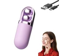 S13 Vibration Massage Bluetooth Headphones, Bluetooth 6.0 Wireless Sleep Earbuds, Invisible Ear Plugs, Relieves Stress for Sleeping on The Side, for Sleeping, Working Travel (Purple)