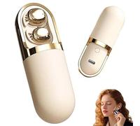 S13 Vibration Massage Bluetooth Headphones, Bluetooth 6.0 Wireless Sleep Earbuds, Invisible Ear Plugs for Side Sleepers, with Compact Case, Provide Relaxation for Sleeping (Beige)
