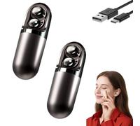 S13 Vibration Massage Bluetooth Headphones, Bluetooth 6.0 Wireless Sleep Earbuds, Invisible Ear Plugs, Relieves Stress for Sleeping on The Side, for Sleeping, Working Travel (2PCS-A)