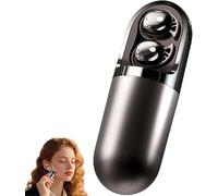 S13 Vibration Massage Bluetooth Headphones, Bluetooth 6.0 Wireless Sleep Earbuds, Invisible Ear Plugs for Side Sleepers, Vibration Earphone Case Provide Relaxation and Massage for Sleeping (Black)