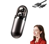 S13 Vibration Massage Bluetooth Headphones, Bluetooth 6.0 Wireless Sleep Earbuds, Invisible Ear Plugs, Relieves Stress for Sleeping on The Side, for Sleeping, Working Travel (Black)