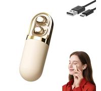 S13 Vibration Massage Bluetooth Headphones, Bluetooth 6.0 Wireless Sleep Earbuds, Invisible Ear Plugs, Relieves Stress for Sleeping on The Side, for Sleeping, Working Travel (Skin Color)