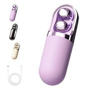 S13 Vibration Massage Bluetooth Headphones, Invisible Ear Plugs, Bluetooth 6.0 Wireless Sleep Earbuds, Provide Relaxation and Massage, for Sleeping Working Travel (Purple)