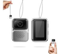 S130 Mini Digital Camera, 0.96-Inch Hd Travel Retro Compact Ccd Thumb Camera,1080p Small Portable Photo Video Cameras, for Travel, Concert, Study Recording Vlog (Gray)