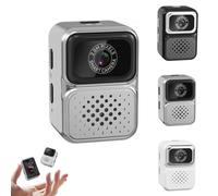 S130 Mini Digital Camera, 0.96-Inch Hd Travel Retro Compact Ccd Thumb Camera,Mini Keychain Digital Cameras, Tiny Cameras, For Travel, Concert, Study Recording (Gray,64)