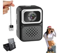 S130 Mini Digital Camera, 0.96-Inch HD Travel Retro Compact Ccd Thumb Camera, Tiny Cameras, 32GB Storage, for Students & Travelers (Black)