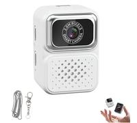 S130 Mini Digital Camera, 0.96-Inch Hd Travel Retro Compact Thumb Camera, Keychain Cameras, Travel Study Record, For Students & Travelers, The Perfect Creative Gift (Pure machine,White)