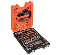 Bahco S138 Socket & Mechanical Set, Metric/AF 1/4", 3/8", 1/2" Drive, 138 Pieces