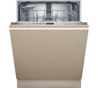 NEFF N30 S153HKX03G Wifi Connected Fully Integrated Full Size Dishwasher - Stainless Steel Control Panel with Fixed Door Fixing Kit - D Rated, Stainless Steel