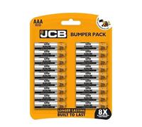 S18754 JCB AAA Alkaline Batteries - Bumper Pack of 18