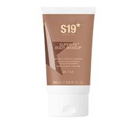 S19 SUPER FX Body Makeup, TAN - Smoothes & Evens Skin Tone & Texture, Hide Scars & Blemishes -100ml