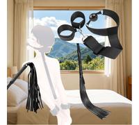 S1k-Durable Black Adjustable Exercise Kit BDSM Bondage Sets Bdsms Kit