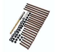 S2 Spring Hard Steel Front and Rear Suspension Arm Pins for Traxxas 1/5 X-Maxx 1/6 XRT X-Monster 7740 7741 7742