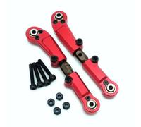 S2 Spring Hard Steel Front Steering Link Turnbuckle Red for Arrma 1/7 Felony Infraction Limitless 1/8 Typhone AR330230 AR340070