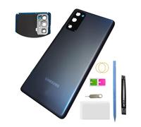 S20 FE Back Cover Replacement Rear Battery Door for Samsung Galaxy s20 fe G781 6.5 Inch (Cloud Navy/Black)