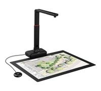 S21 A2 Overhead Scanner | 23MP & 600dpi Document & Book Scanner | Automatic Page Correction, OCR in 130+ Languages, LED Light, Ideal for Archiving, School & Office