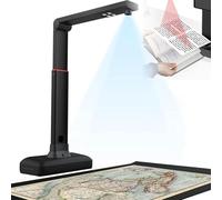 S21 large format book scanner, capture size a2/3, 23mp high resolution, auto-flatten & fingerprint removal technologies, adjustable height, multi-language ocr, run on windows & macos.