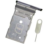 S22 Dual SIM Card Tray PHONSUN Replacement for Samsung Galaxy S22 S901U S901U1 S901 / S22 Plus S906U S906U1 S906 (Phantom Black)
