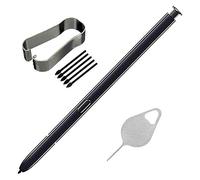 S22 Ultra 5G S Pen Replacement S22 Ultra Touch Pen with Tips Nibs Tweezer for Samsung Galaxy S22 Ultra 5G 6.8" SM-S908U S908U1 SM-S908W with Needle Repair Part (Aura Black)