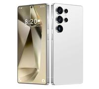 S24 Ultra 5G Smartphone, 16GB RAM 1TB ROM, Original Unlocked Dual SIM Phones, Global Version Resolution 1440 * 3040 HD Cell Phone, 7.3inch Full Screen Mobile Phones,White-1TB