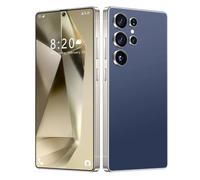 S24 Ultra 5G Smartphone, 16GB RAM 1TB ROM, Original Unlocked Dual SIM Phones, Global Version Resolution 1440 * 3040 HD Cell Phone, 7.3inch Full Screen Mobile Phones,Purple-1TB