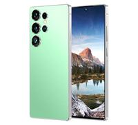 S25 Ultra 7.3" FHD Super-V Display Smartphone | Al Dual Camera | Snapdragon 8Gen4|7800mAh Battery | 5G Global Bands | Dual SlM + SD Slot | Face & Side FingerprintUnlock Smartphone (light green,64)