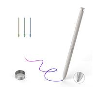 S25 Ultra S Pen Replacement for Samsung Galaxy S25 Ultra S Pen, S25 Ultra Stylus for Samsung Galaxy S25 Ultra 5G, US Version, EJ-PS938BBEGUJ,3 nibs + 1 Clip (Light Gray)