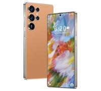 S26 Ultra 5G Smartphone,16GB RAM 1TB ROM Unlocked Phone, Android 14.0, 72/108MP Zoom Camera, 7.3" HD Display, Long Battery Life 8000mAh, Dual SIM 5G Cell Phone, Build-in Pen Phone,Orange-1TB